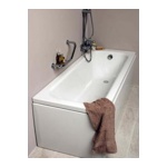Акриловая ванна VITRA Balance 170*70 см (без ножек)- фото3