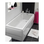 Акриловая ванна VITRA Neon 160*70 см (без ножек)- фото3