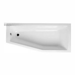 Акриловая ванна VITRA Neon 170*75 см правая (без ножек)- фото