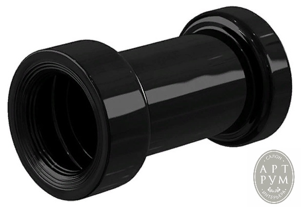 Сифон керамический для унитаза Burlington С29 JET черный - фото