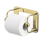 Держатель туалетной бумаги [A5 GOLD] светлое золото- фото