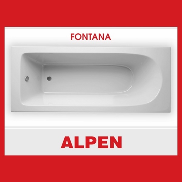 Акриловая ванна ALPEN FONTANA 170X70 (Австрия)  - фото2