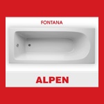 Акриловая ванна ALPEN FONTANA 170X70 (Австрия) - фото2