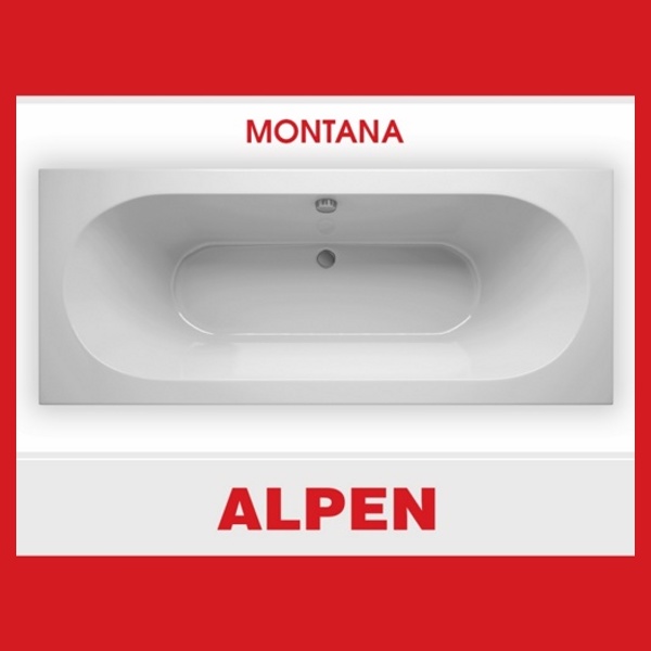 Акриловая ванна ALPEN MONTANA 180X80 (Австрия)  - фото2