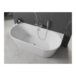 Ванна пристенная Frank F6163 White 1700x800- фото