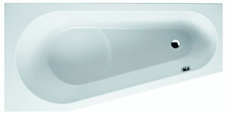 Акриловая ванна Riho Delta 150 x 80 R - фото