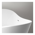 Ванна отдельностоящая Frank F6107 White- фото4