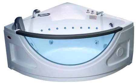 Гидромассажная ванна Potter A-1515  147х147х80 см + аэро