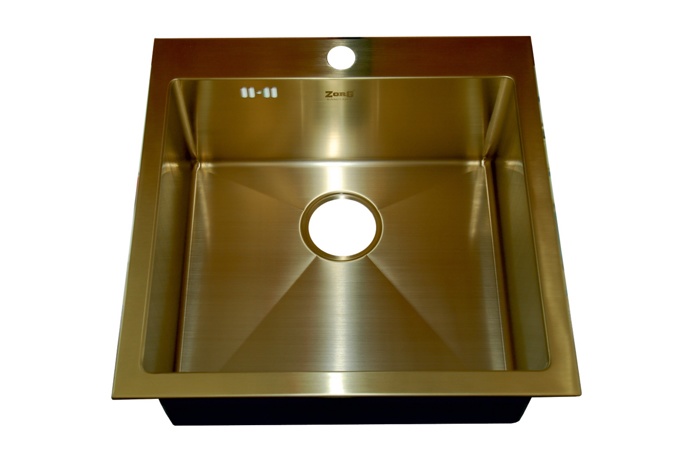 Кухонная мойка ZorG INOX RX-5151 GOLD 
