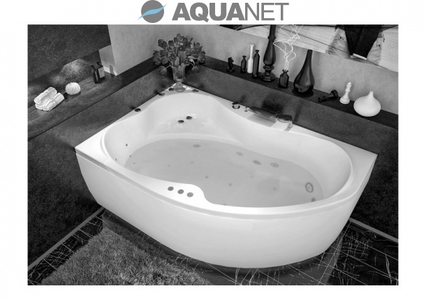 Акриловая ванна AQUANET CAPRI 170x110 L/R (Россия) - фото3