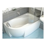 Угловая ассиметричная ванна Ravak Rosa 95 - 160x95 L/R- фото2
