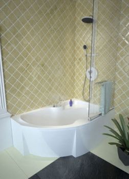 Акриловая ванна Vayer Azalia (160x105) правая/левая - фото2