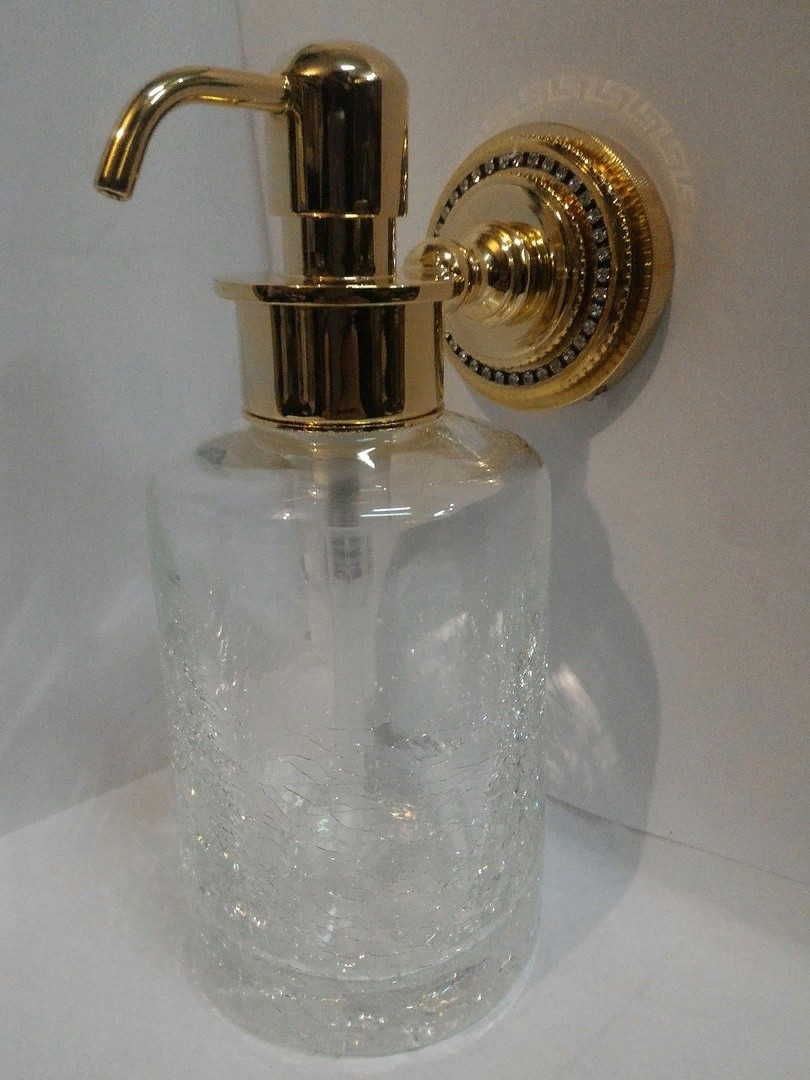 Дозатор жидкого мыла настенный Boheme Imperiale 10418 - фото3