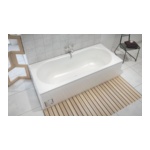 Стальная ванна BLB Duo Comfort HG 180x80 Португалия- фото3