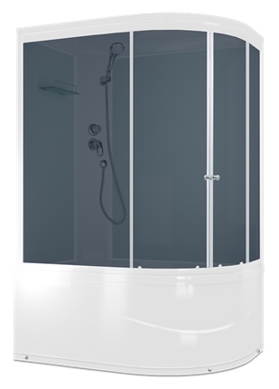 Душевая кабина DOMANI-SPA Light 128 High 120*85*2180 - фото