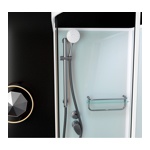 Душевая кабина FRANK F412 White без крыши 120x80х2100- фото4