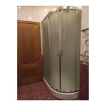 Душевая кабина FRANK F412 Brilliant без крыши 120x80х2100- фото3