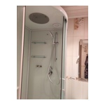 Душевая кабина FRANK F409/2 White 90x90х220- фото3